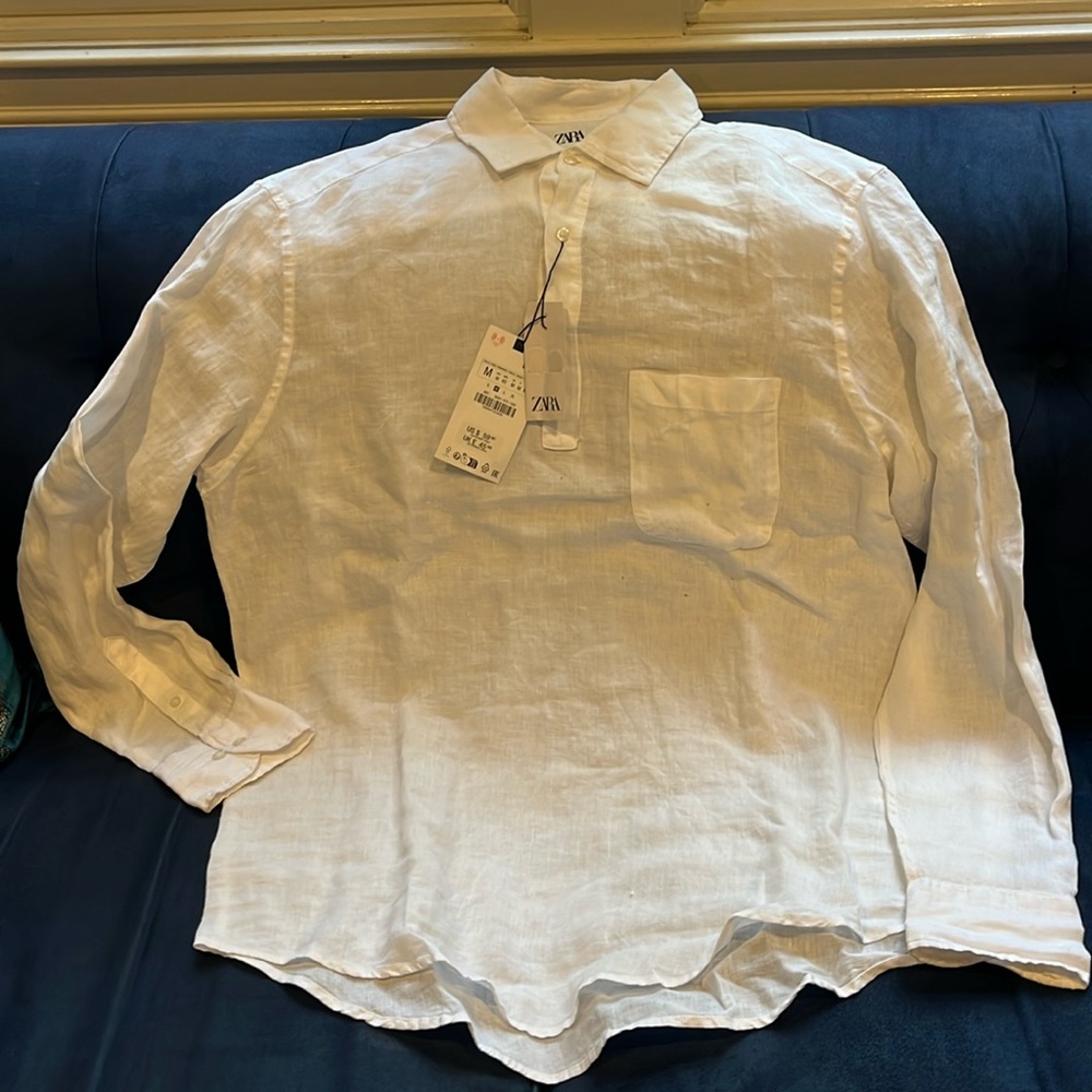 ZARA MEN’S LINEN SHIRT